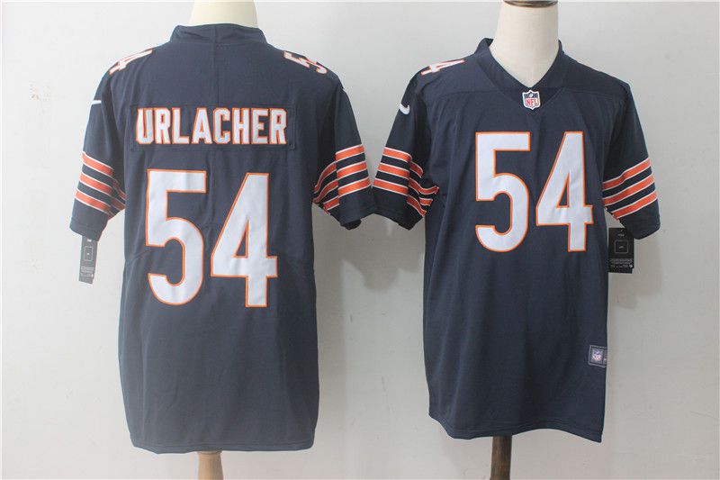 Men Chicago Bears #54 Urlacher Blue Nike Vapor Untouchable Limited NFL Jerseys->chicago bears->NFL Jersey